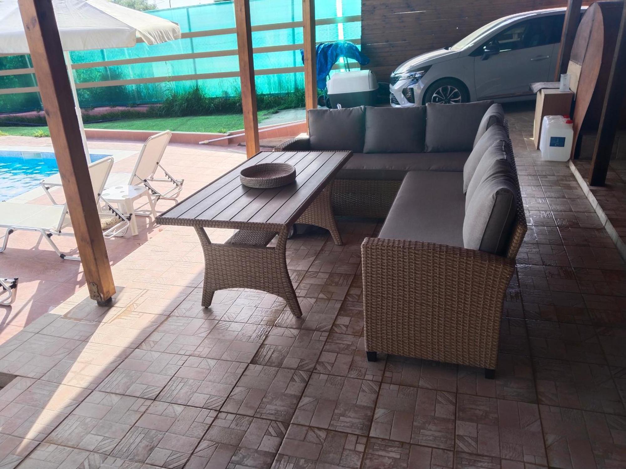 Maria Lemoni Swimming Pool Apartment Nea Skioni Ngoại thất bức ảnh